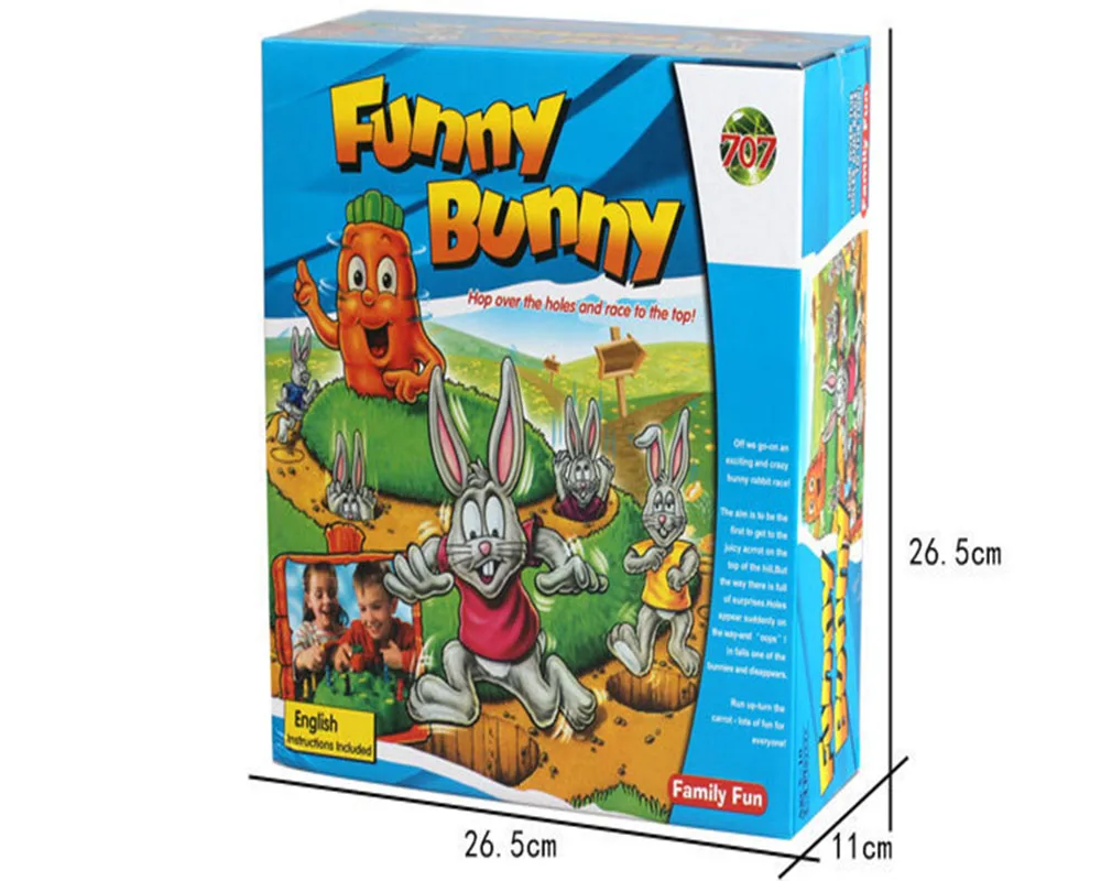 

Rabbit Trap Game Toys Rabbit Chess Cross-Country Educational Toy Early Education Children's Toy Tabletop Game Parent-Child Time