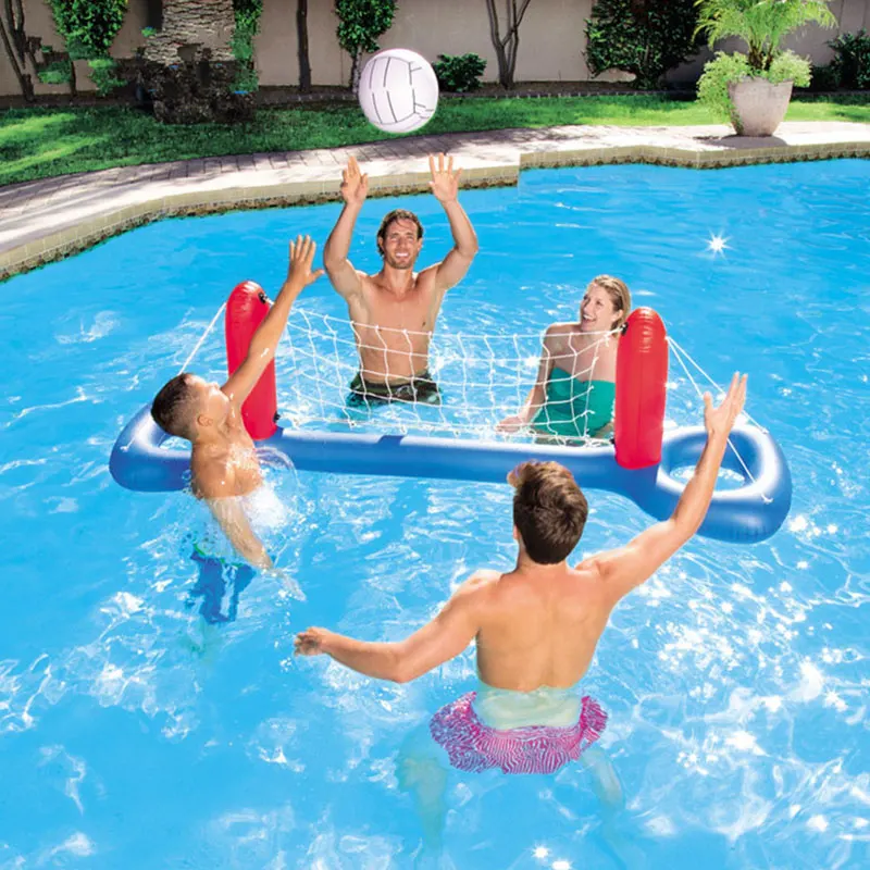 Гигантский надувной бассейн слайд игрушечный волейбол в Футбол игры мяч для