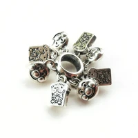 genuine 925 sterling silver lovely charm beads fit original brand bracelet jewelry vintage bead for jewelry making new arrival