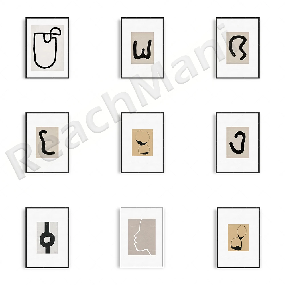 

Printable abstract lines, black and gray art prints, modern gallery wall decoration, minimalist prints, Scandinavian posters