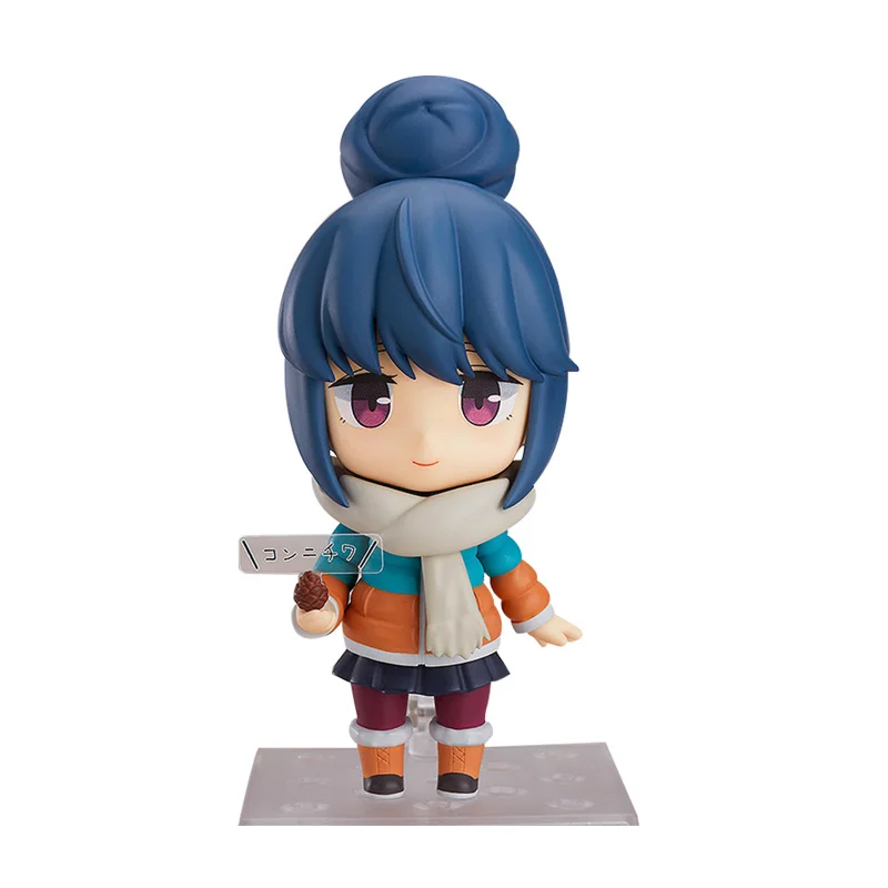 

Pre-sale Swaying Camping Plum Shima Rin Dual Version Q Version Figure Action Figure Model Modification Anime toys gift