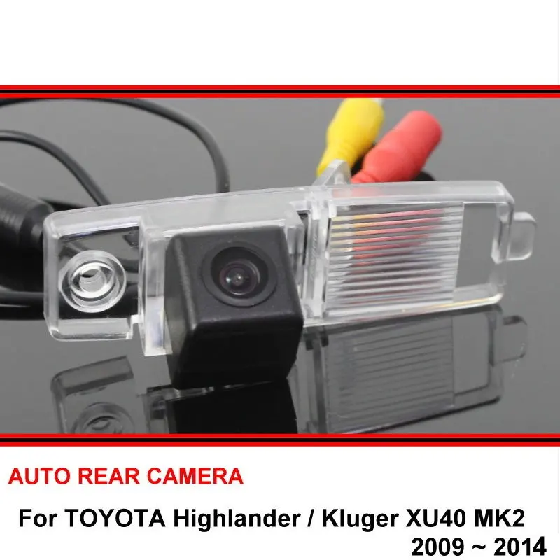 For TOYOTA Highlander Kluger XU40 MK2 2002~2014 HD CCD Car Reverse Backup Rearview Parking Rear View Camera Night Vision