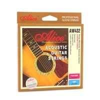 musical instrument parts 6pcs guitar strings acoustic stringed instrument accessories 011 052 aw432 alice guitar strings