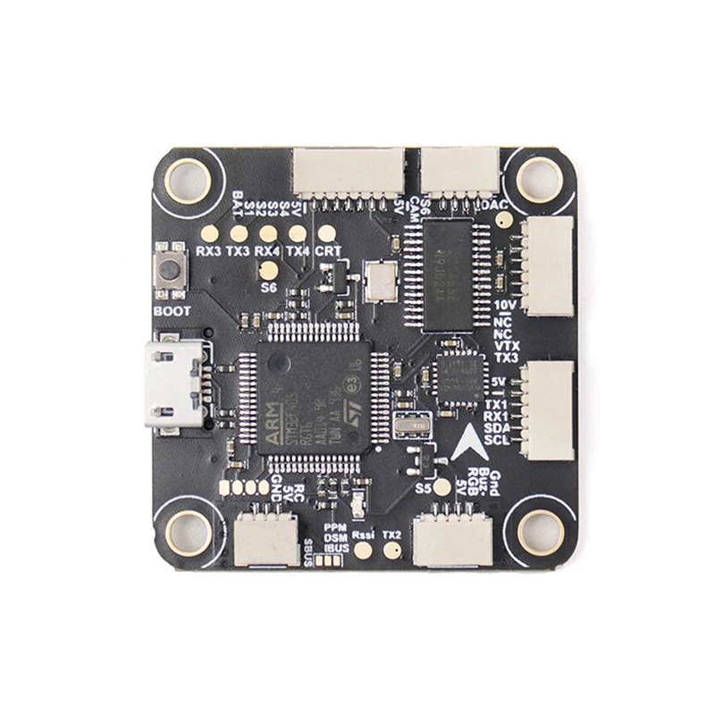 Контроллер полета TCMMRC 50A ESC F4 встроенный барометр OSD для новичков летающих стеков