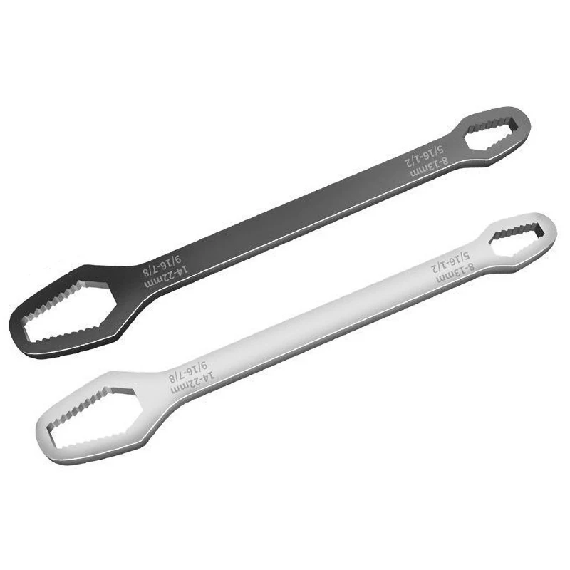

Universal Torx Wrench Adjustable Glasses Wrench 8-24mm Ratchet Wrench Spanner for Bicycle Motorcycle Car Repairing Tools