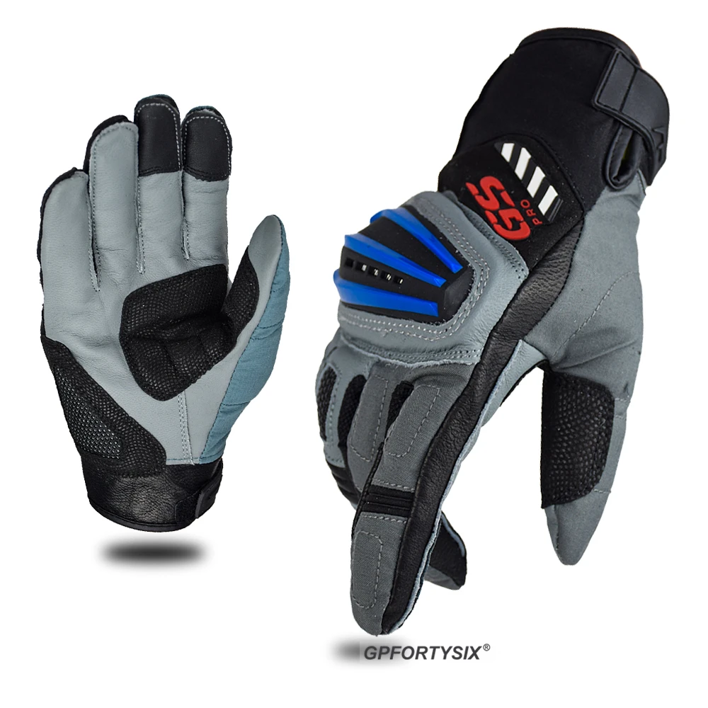 2021 мотоциклетные дышащие кожаные перчатки для ралли BMW R1200GS R1250GS гонок по