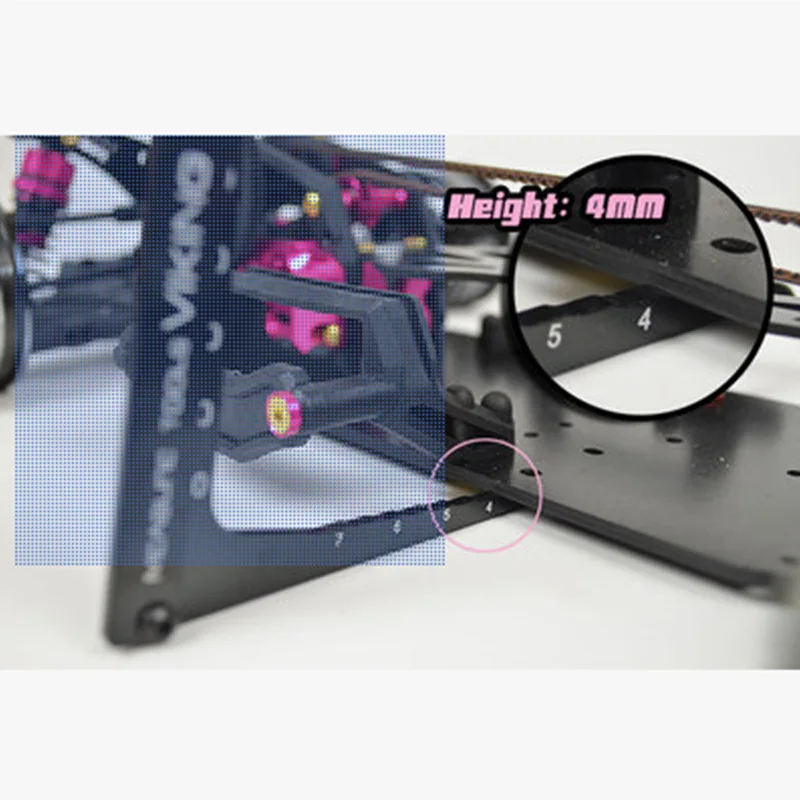 Алюминиевая радиоуправляемая дорожная машинка 3 в 1 металлический набор