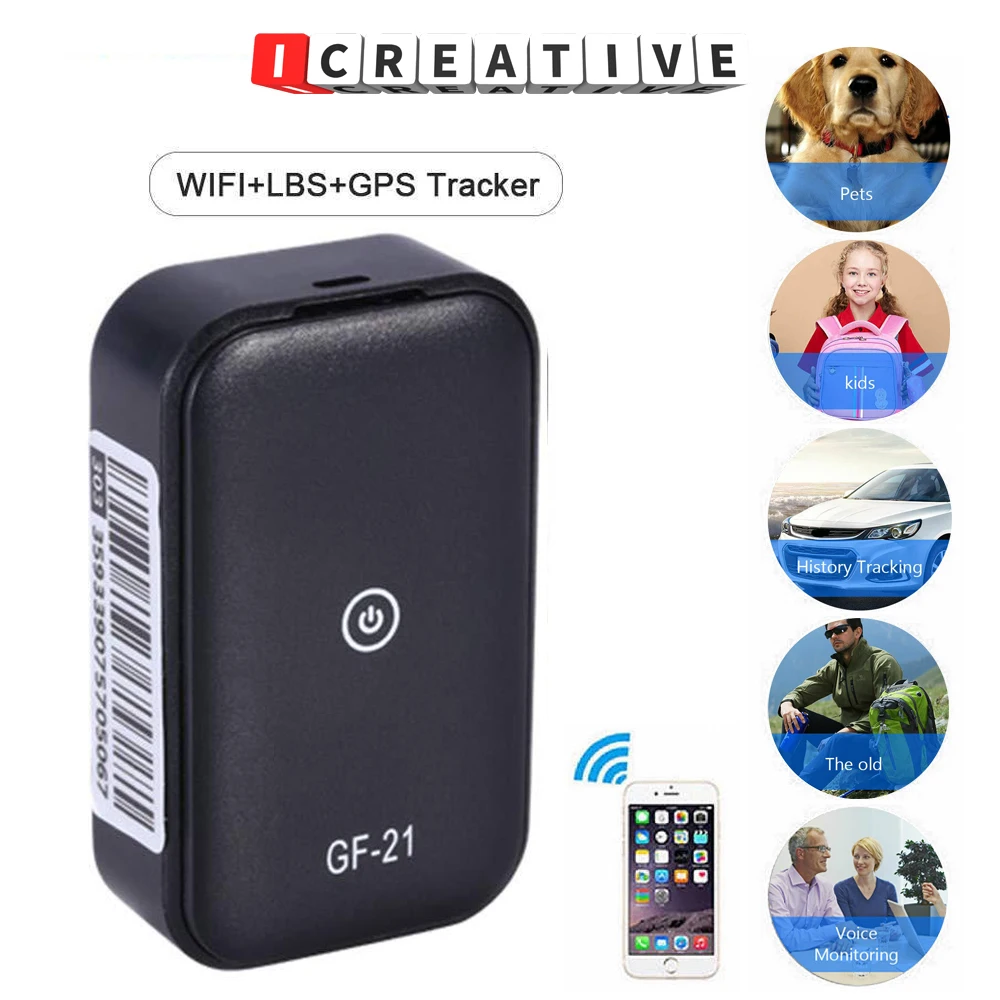 

Мини-навигатор в реальном времени, с микрофоном, Wi-Fi + LBS + GPS