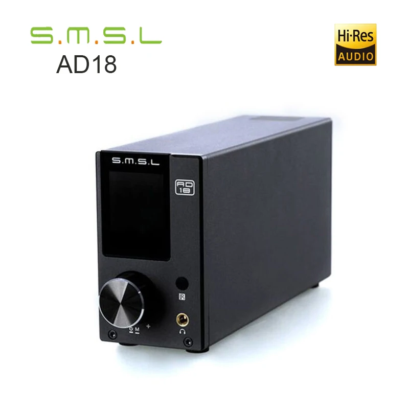 SMSL AD18 80W2 Bluetooth 4 2 Apt X HIFI USB DSP цифровой декодирующий усилитель мощности|Усилители