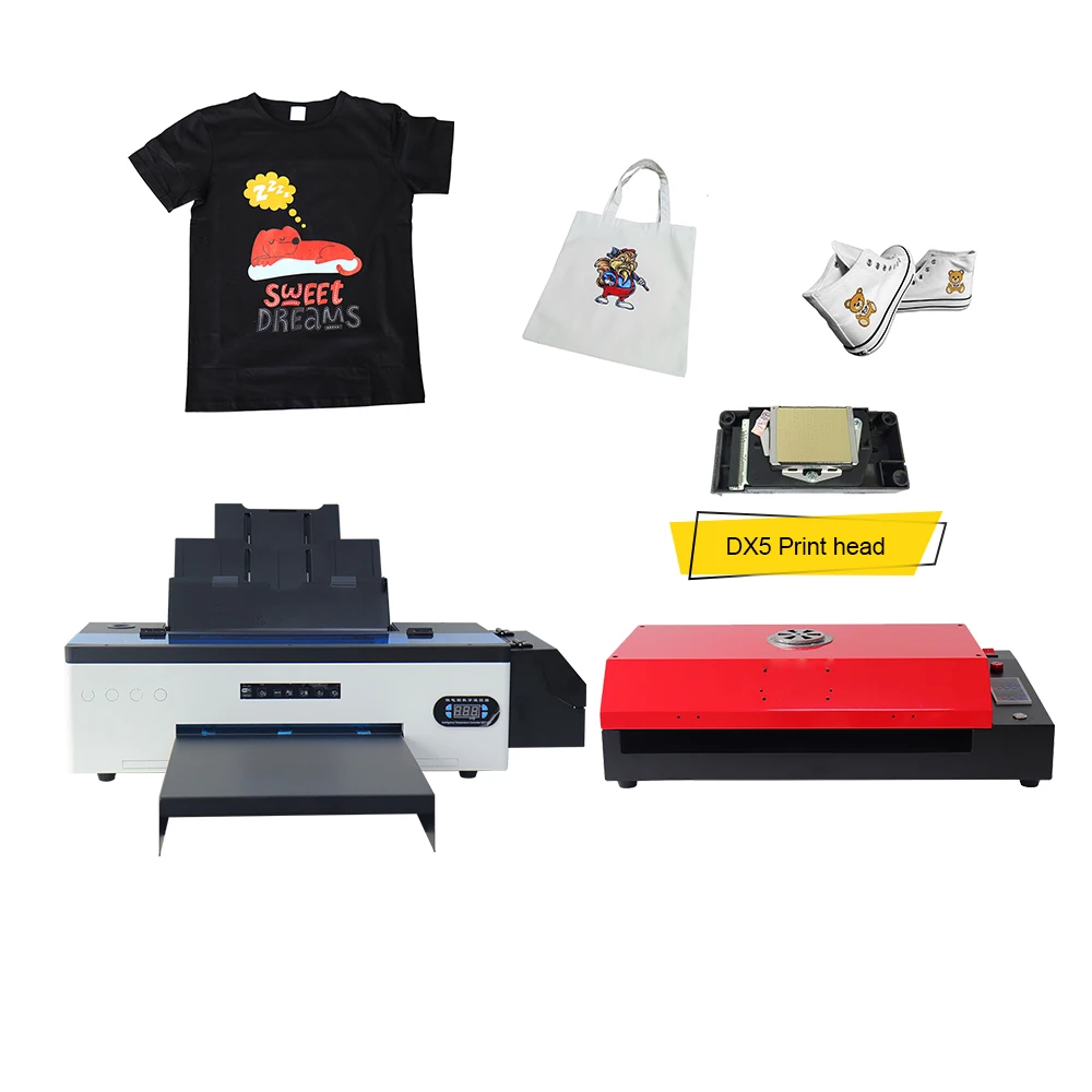 

Принтер для печати на футболках и туфлях с капюшоном, размер A3, DTF