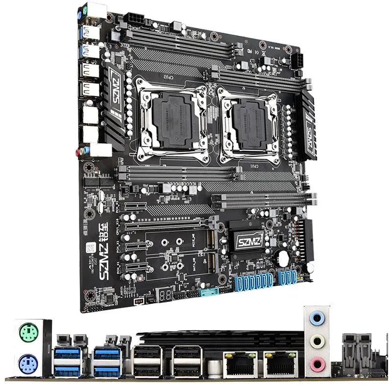 Материнская плата SZMZ X99 разъем LGA 2011 v3 поддержка процессора Xeon E5 2678 2680 2620 V3 V4