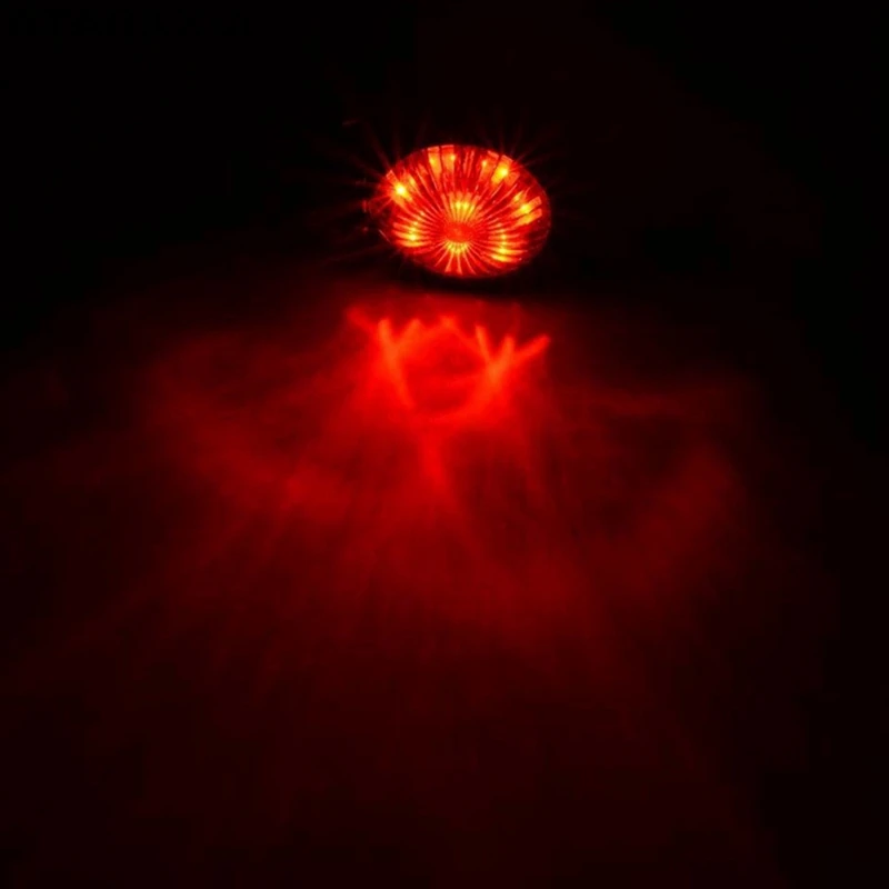 

Motorcycle Tail Light Universal Bumper Fog Light Brake Light Spotlight Work Light for XL883 XL1200 VT750