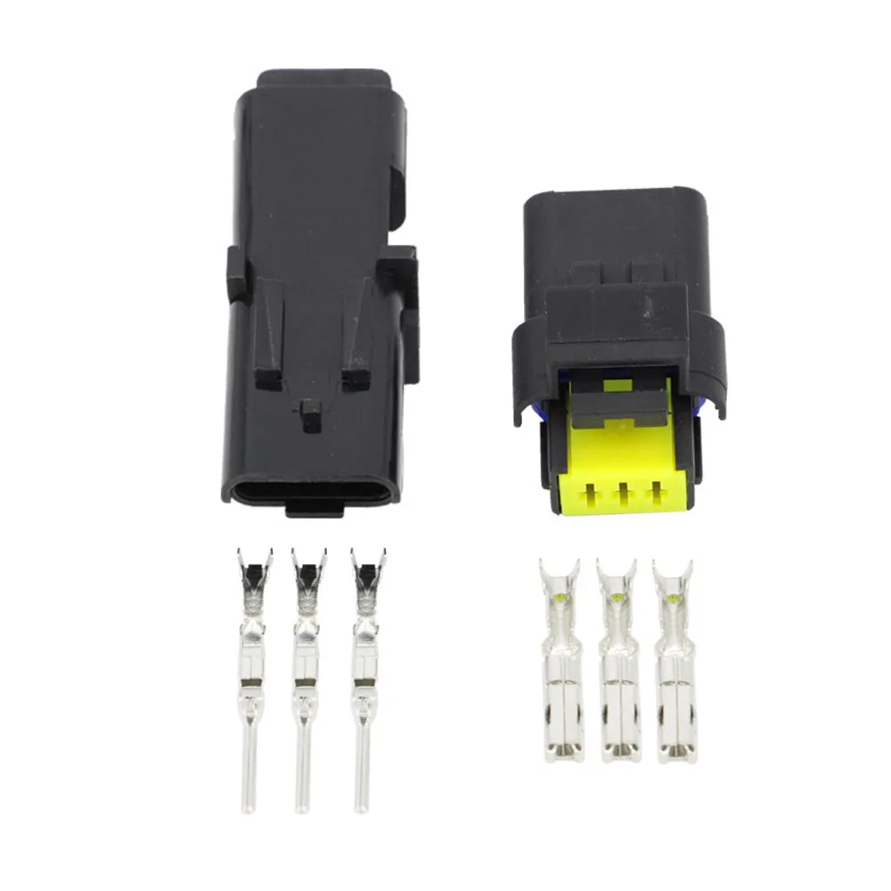 

3 Pin DJ7037Y-2.5-11/21 Female and Male Turn Light Plug FO Lamp Socket Car Sensor Connector