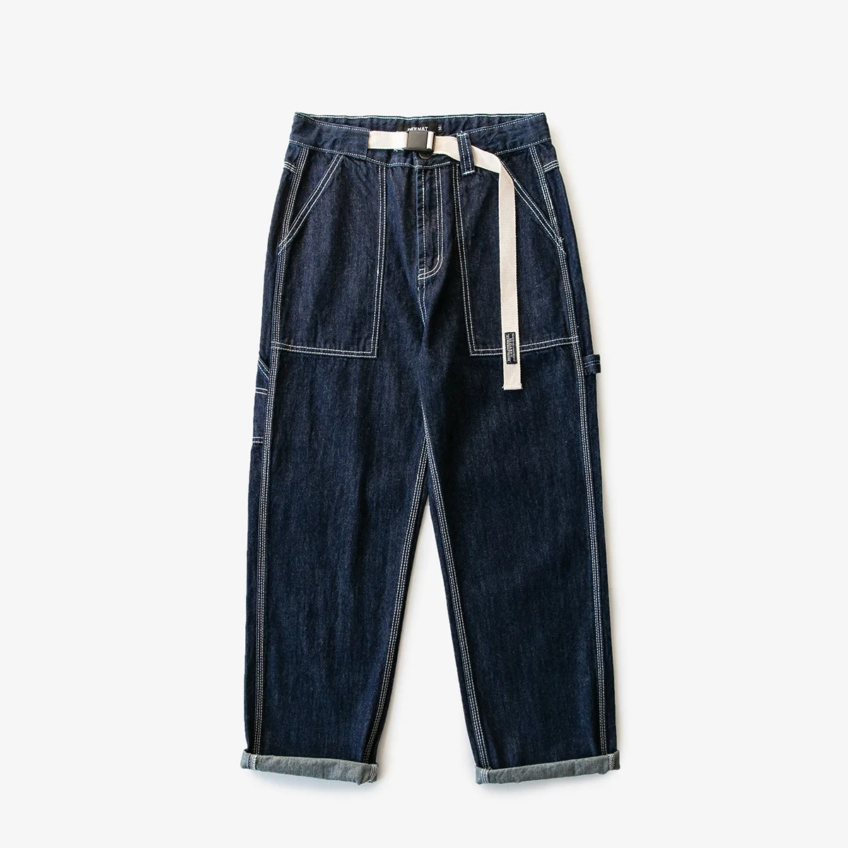 

@YYDS Japanese Spring Straight Jeans Loose Casual Pants