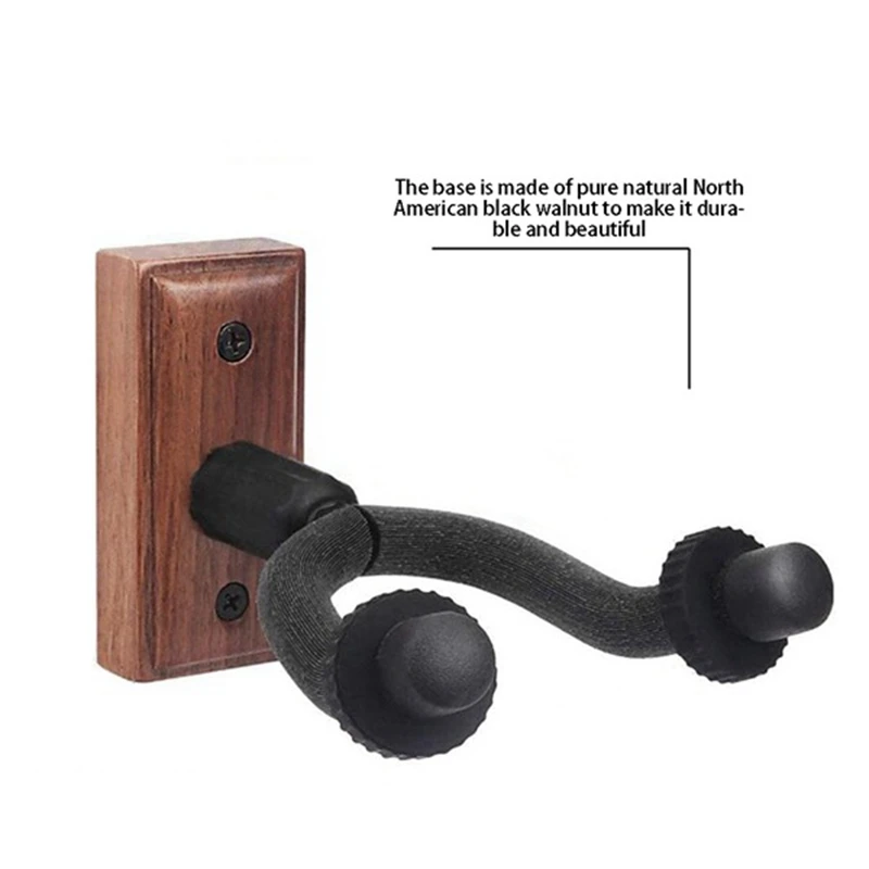 

Guitar Hangers Wall Mounts Holder Stand for Acoustic Electric Guitar B Ukulele