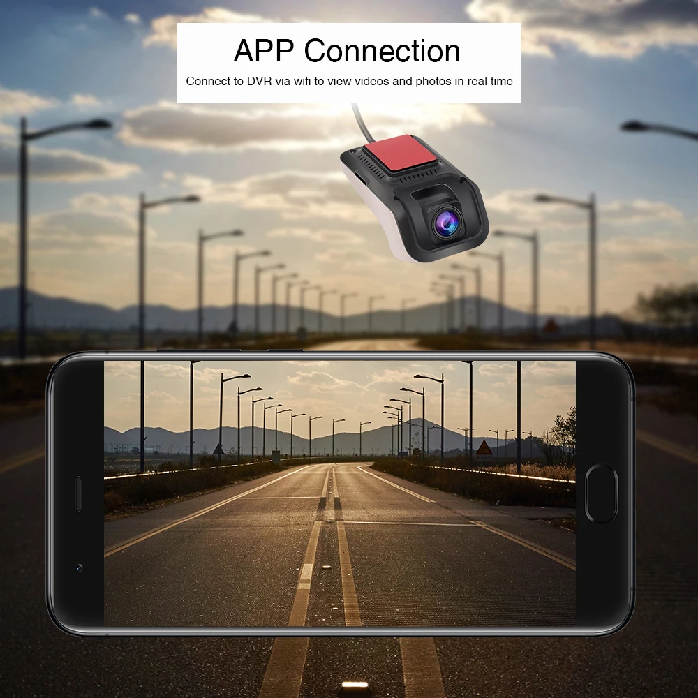 Eunavi USB ADAS wifi Автомобильный видеорегистратор full HD 1080P для автомобиля DVD Android плеер