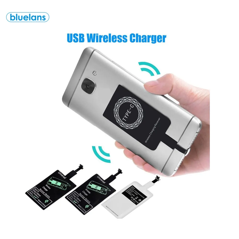 

Мобильный телефон беспроводной зарядный кабель портативный липкий USB Type-C смарт-чип с защитой от короткого замыкания для Ios Android