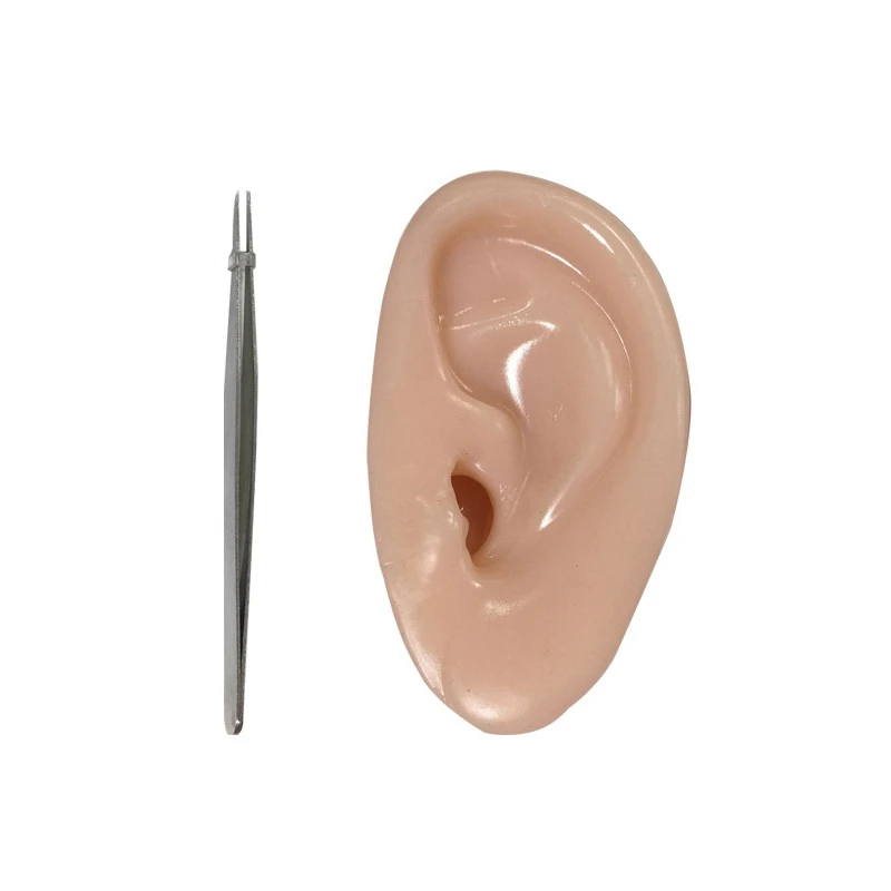 

Funny Stress Relief Toys Simulation Ear Blackheads Remover Kids Toy Set with Tweezers Decompression Toys Squeeze Acne