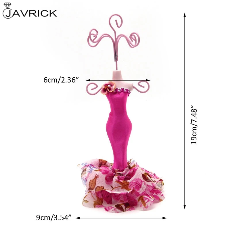

Lady Mannequin Holder Earring Bracelet Necklace Jewelry Model Display Stand