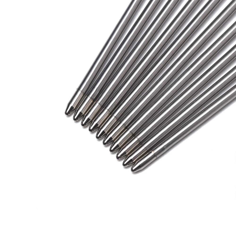 Металлическая шариковая ручка 0 5 мм 10 шт. стержни для ручки с кристаллами и