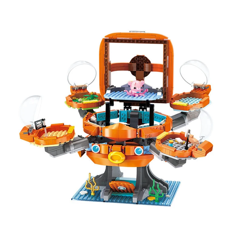 Конструктор Octonauts Serise игрушки для детей подарки мультики анимационная модель