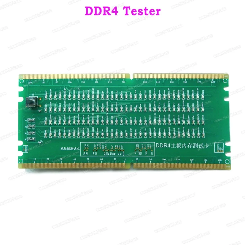 DDR4 Два в одном Настольный ПК материнская плата Тестовая карта DDR2 DDR3/DDR4 ram слот памяти/светодиодный диагностический анализатор тест er настольная плата - Цвет: DDR4