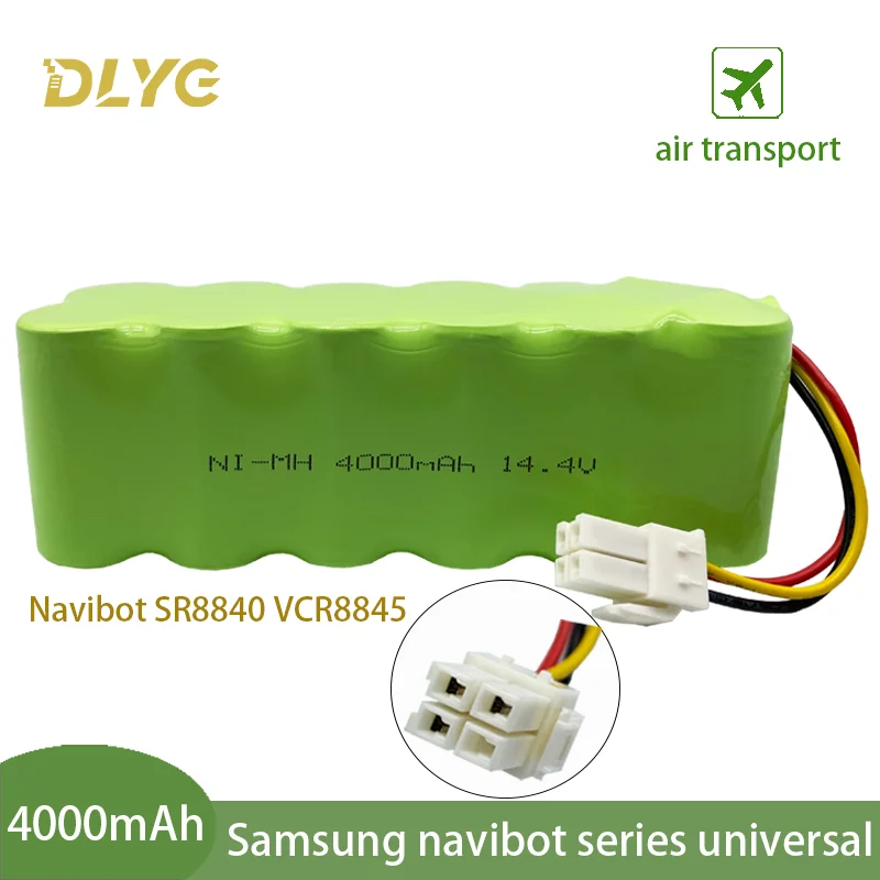 

14.4V 4000mAh Nimh household vacuum cleaner sweeper battery for NaviBot SR8840 SR8845 SR8855 SR8990 VCR8845VCR8895VCR8730 SR8750