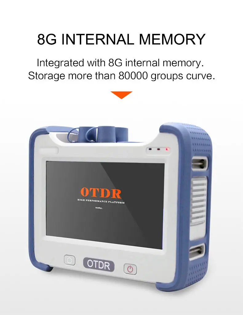 Новый оптический временной рефлектометр TMO350 OTDR 1310 1550nm 32 30dB встроенный VFL OPM OLS