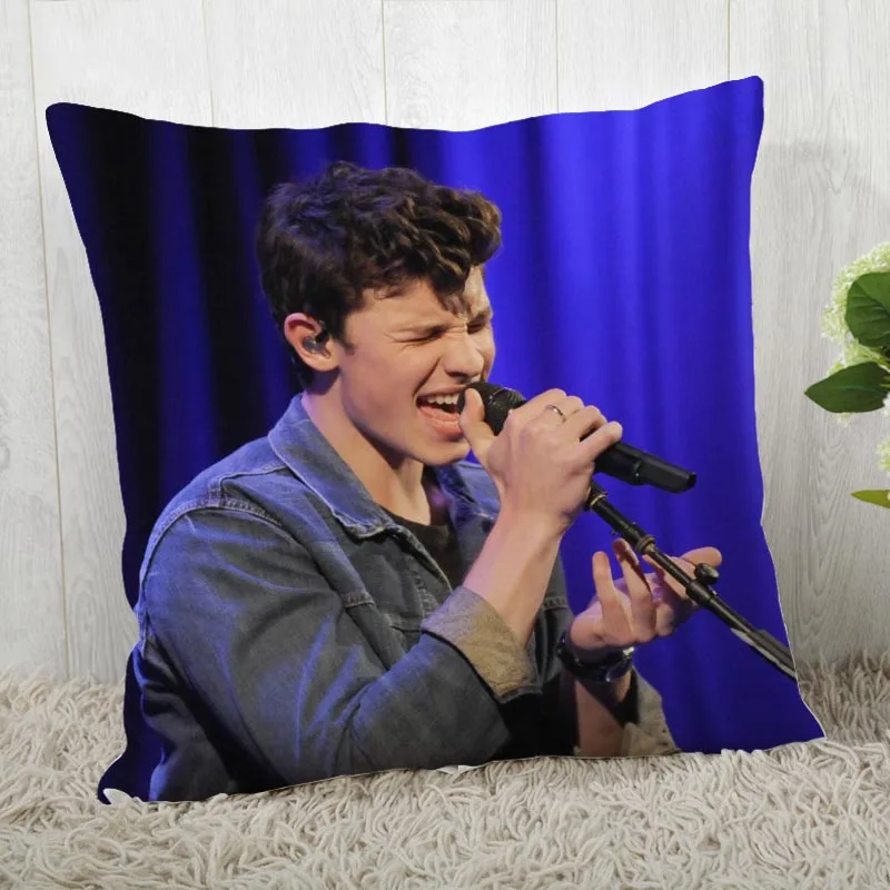 Best Shawn Mendes декоративная Свадебные наволочки на подушку индивидуальный подарок для(с одной стороны) наволочки с принтом - Цвет: 16