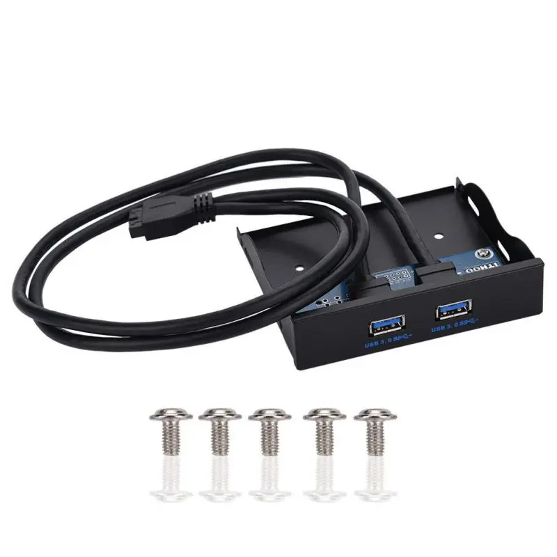 USB 3 0 обратно Панель скользящая Скоба для 20 контактный разъем 2 Порты и разъёмы