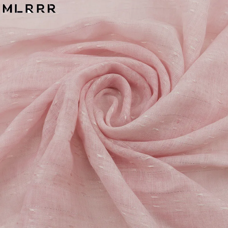 MLRRR новый модный подарок сплошной цвет Серебряный шелковый Приморский