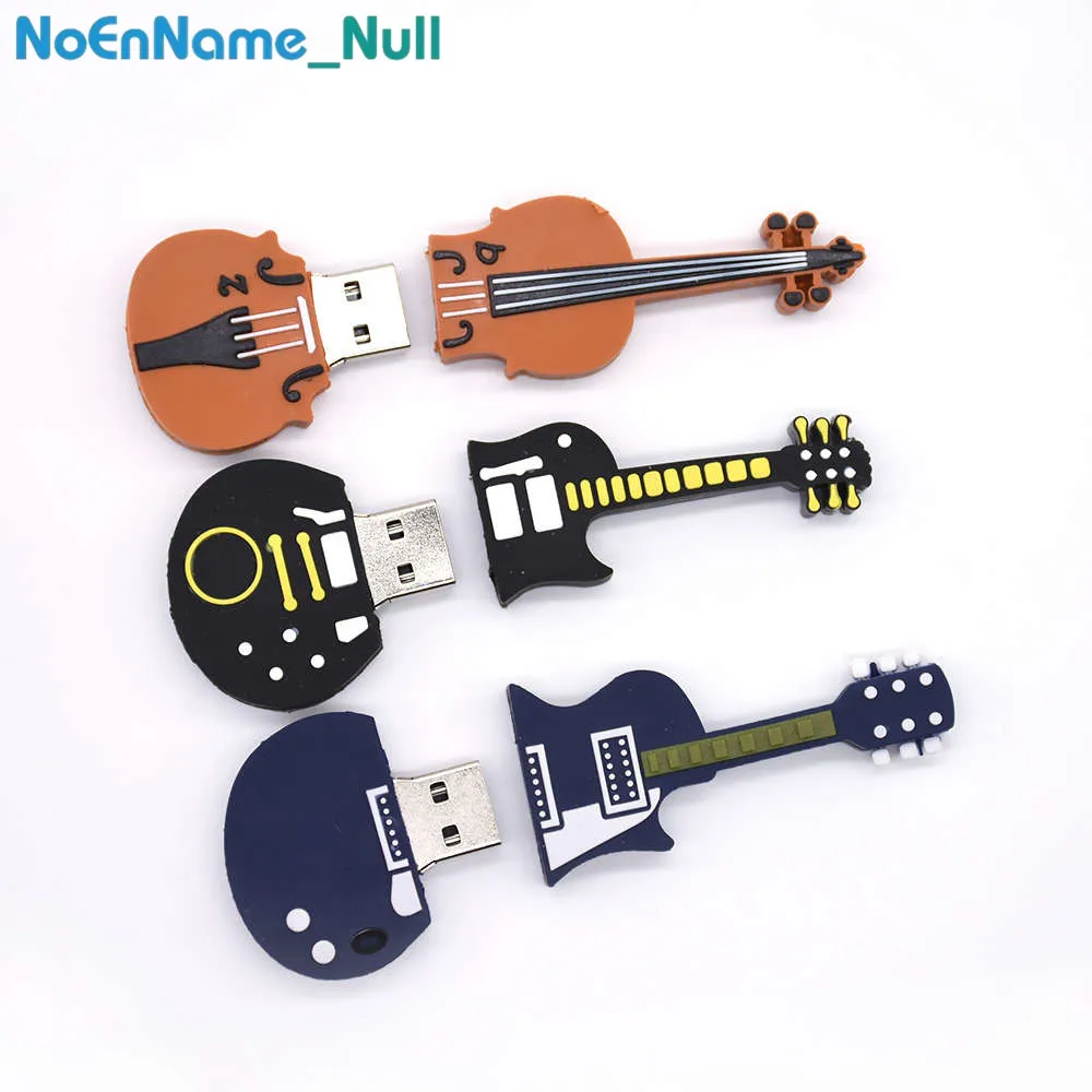 

Hot cartoon musical instrument violin pen drive 4GB 8GB 16GB usb flash drive 32GB 64GB pendrive guitar flash memory stick u disk