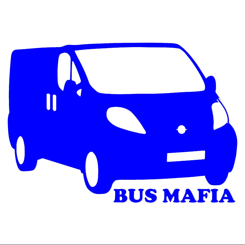 CS-1337#22*15см наклейки на авто Bus Mafia v2 водонепроницаемые машину наклейка для
