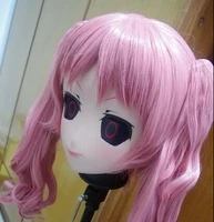 c2 043 handmade female fashion silicone rubber face masks cosplay kigurumi mask crossdresser doll japanese anime role play