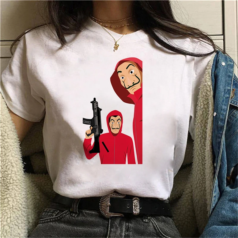 

Women Harajuku Short Sleeve Tee Tops Printed T-shirt Fashion Women's Top Graphic T-shirt Women's Fashion T-shirt