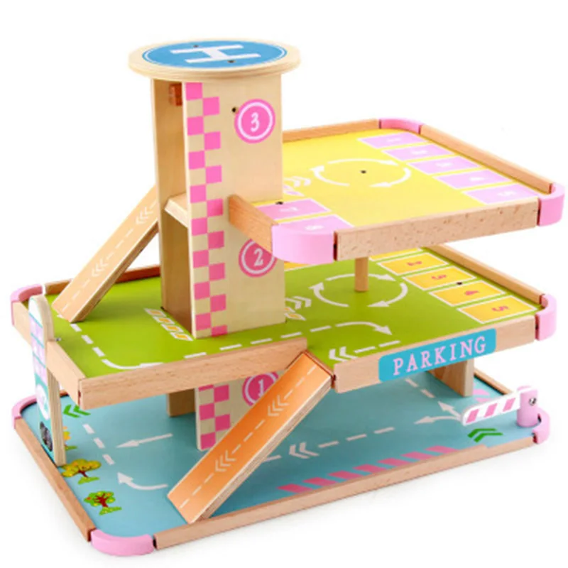 Игрушки для автостоянки американские горки быстрое отслеживание инерционная