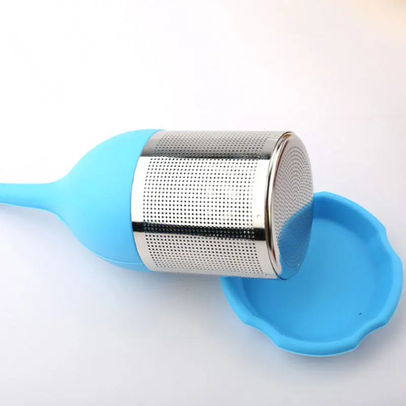 4pcs/lot New Tea strainers Silicone Infuser Loose Leaf Strainer Herbal Spice Filter Diffuser tool | Дом и сад