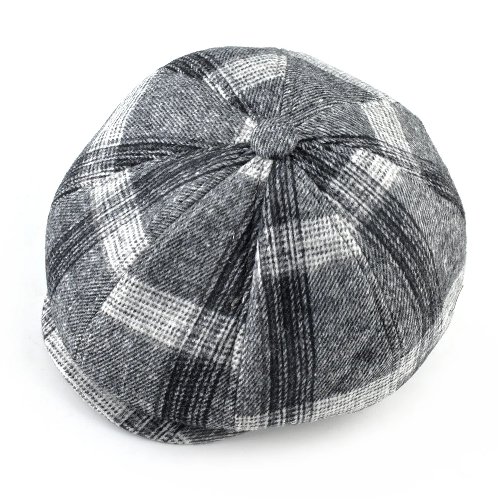 TQMSMY Vintage Beret Hat Men Women Plaid Artist Peaked Caps Unisex New Fashion Newsboy Caps Unisex Casual Berets Boina Hat TME80
