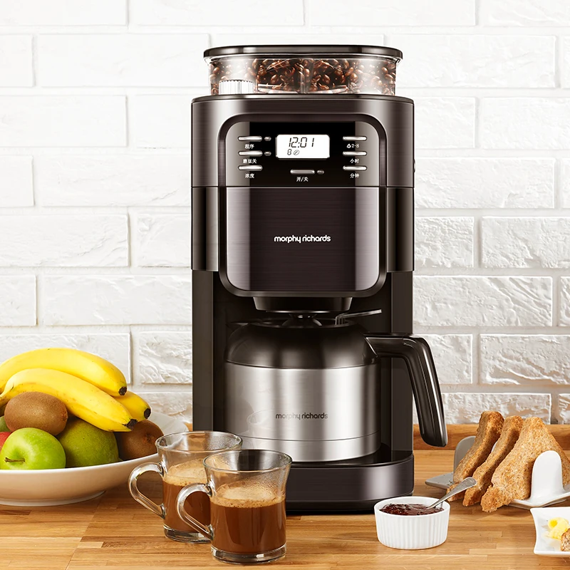 

Automatic Coffee Maker Grinding Machine Freshly Brewed Freshly American-style Coffee Brewing Tea Machine