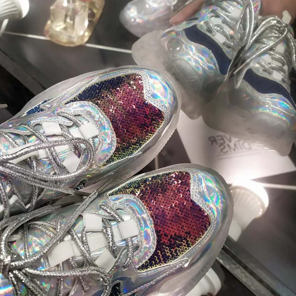 Женские Модные сетчатые кроссовки Легкая удобная обувь для бега Женская