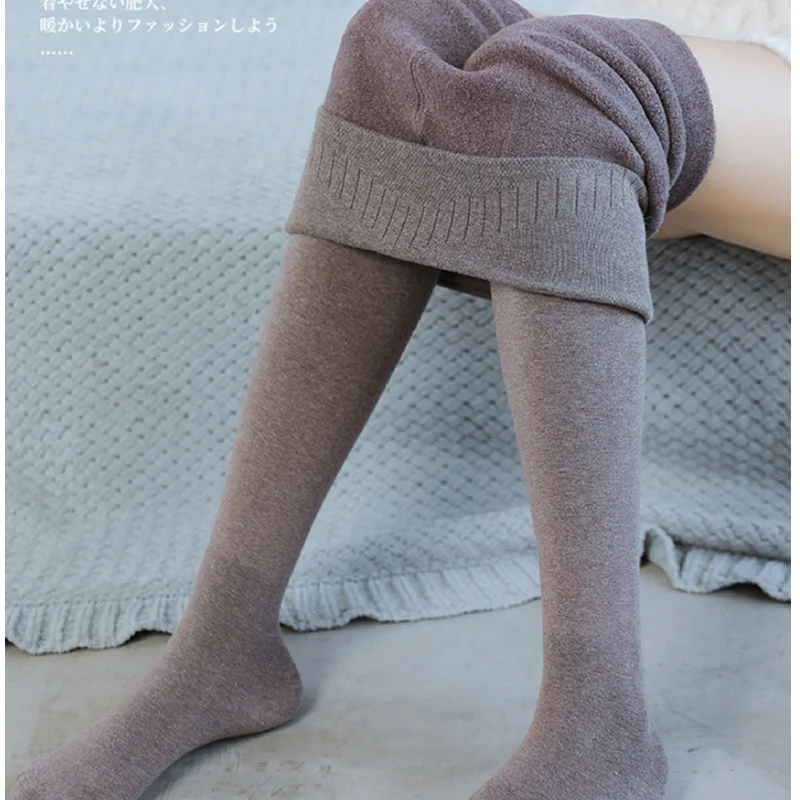 Кашемировые колготки для женщин Колготки с высокой талией очень плотные мягкие