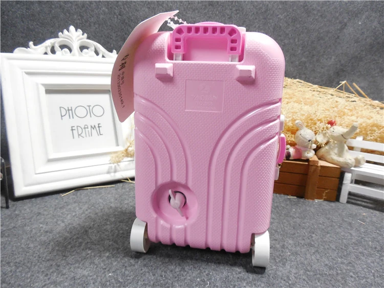 

33,31-1063 маленький роликовый Дорожный чемодан коробка для конфет индивидуальная креативная Свадебная коробка для конфет тролли для багажа ма...