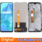 Оригинальный 6,5 ''для Realme V5 5G, ЖК-дисплей кодирующий преобразователь сенсорного экрана в сборе, запасные части