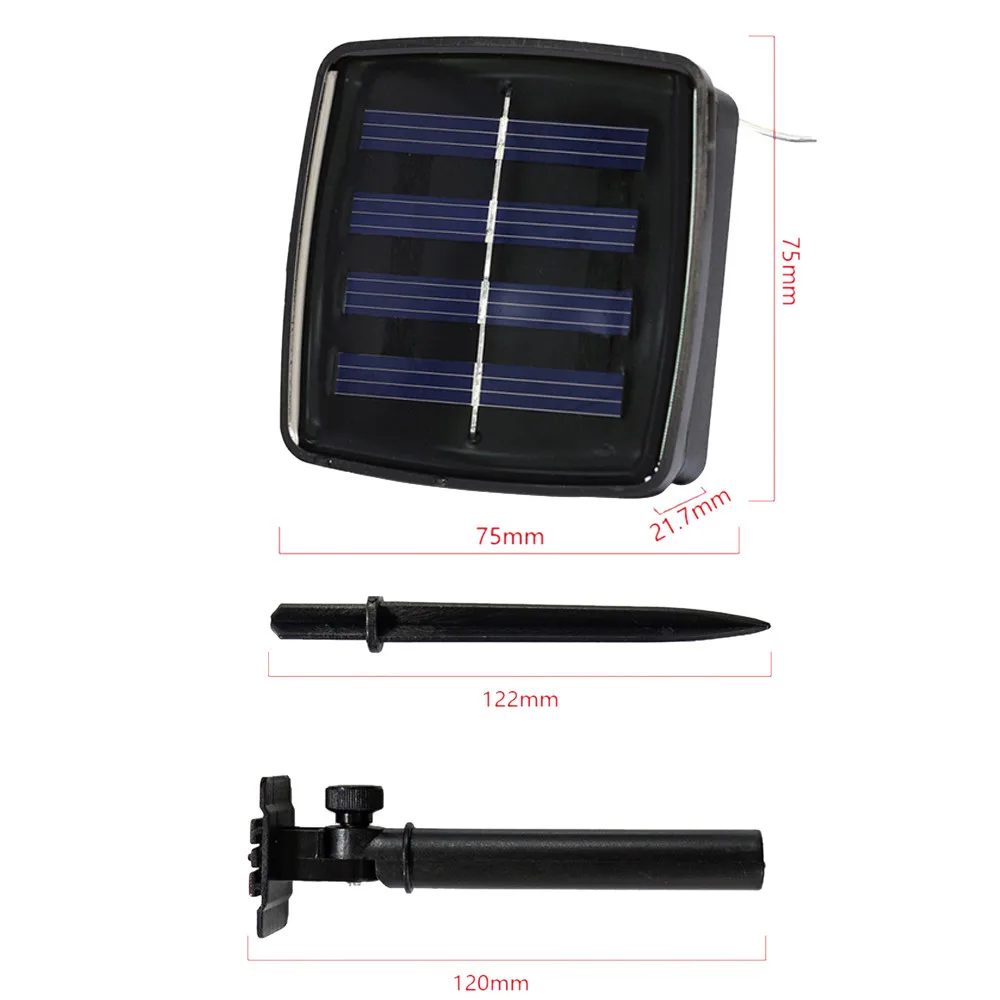 

5M 50Lights Outdoor Solar Powered Light String Fairy Christmas Party Decor Beautiful Practical and Durable