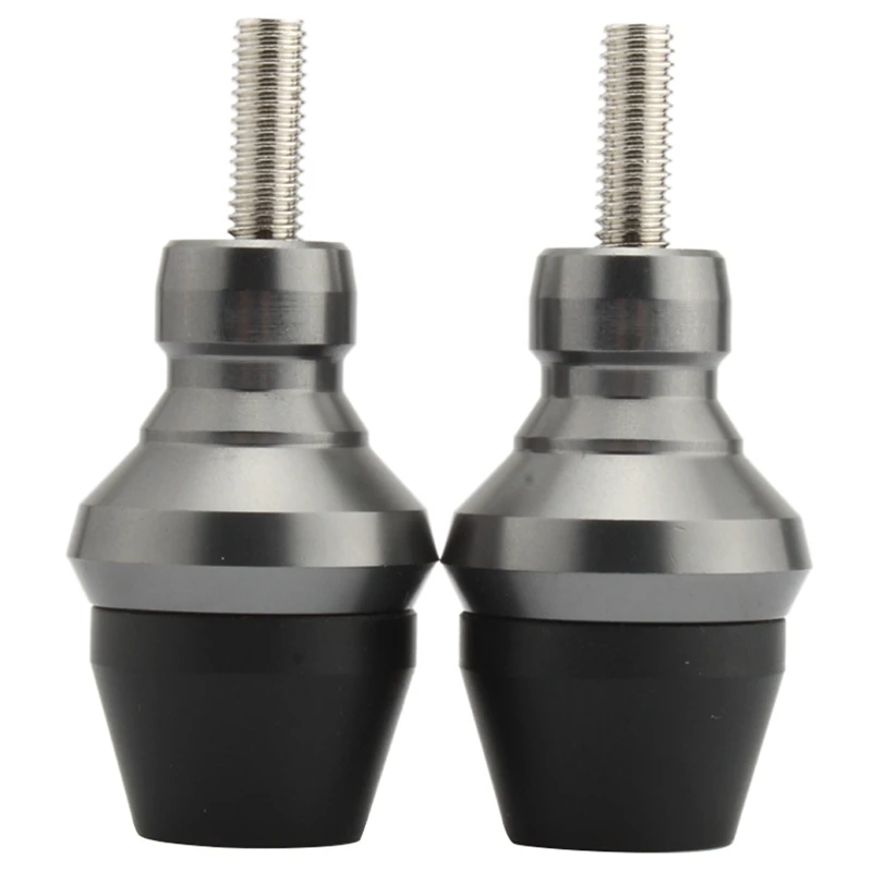 

Motorcycle 6mm Front Falling Protectors Frame Slider M6 Screw Bolt Fork Caps Protection Crash Pad Protect