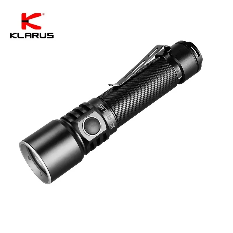 Фонарик Klarus ST15R высокой мощности светодиодный фонарик CREE XP L HD V6 с USB зарядкой 1200