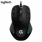 Мышь Logitech G300s игровая Проводная с 9 перезаряжаемыми программируемыми кнопками, 2500DPI