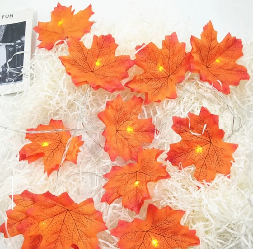 Искусственная Виноградная лоза красный осенний кленовый лист искусственная