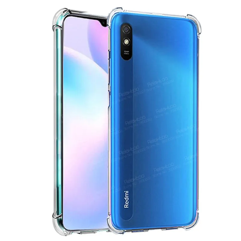 Чехол для redmi 9a прозрачные противоударные чехлы xiaomi не 9 nota pro readmi redmy note9 s not9 чехол