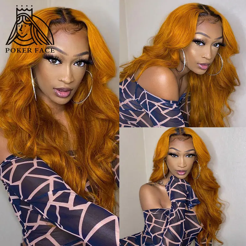 Парики из человеческих волос Блонд 30 дюймов телесная волна прозрачные